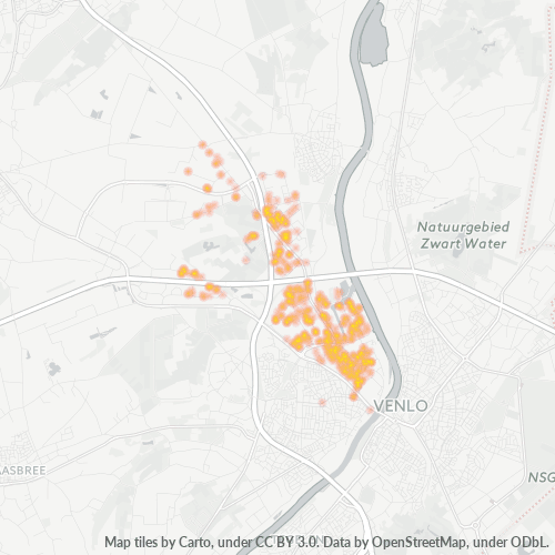 Dami ng Negosyo sa Postal Code 5928 - Venlo, Provincie Limburg