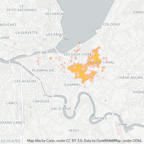 Dami ng Negosyo sa Postal Code 1208 - Geneva, Genève