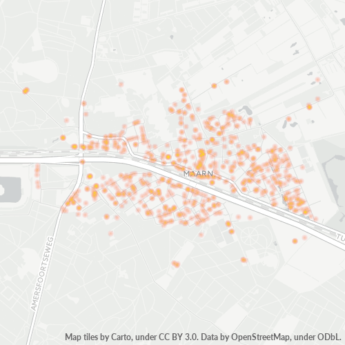 Konsentrasi Bisnis di Kode Pos 3951 - Maarn, Utrecht (provinsi)