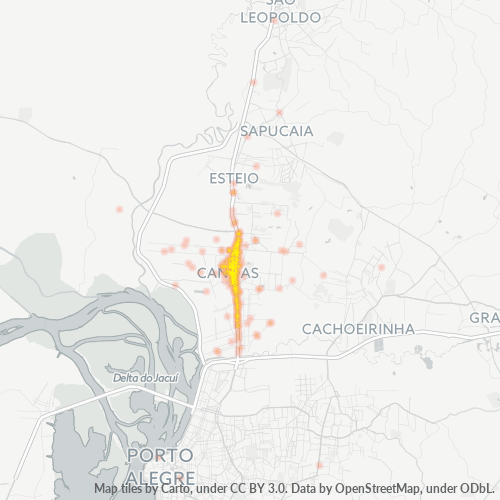 Dami ng Negosyo sa Postal Code 92010-000 - Canoas, Rio Grande do Sul