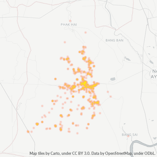 Mkusanyiko wa Biashara katika Posta 13110 - Sena, Changwat Phra Nakhon Si Ayutthaya
