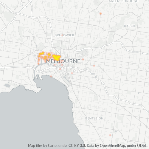 Dami ng Negosyo sa Postal Code 3003 - West Melbourne, Victoria
