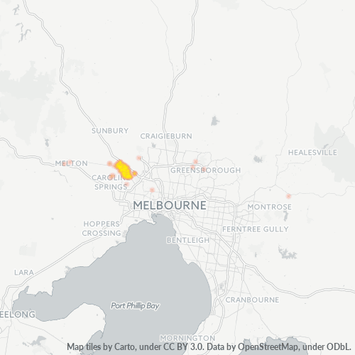 Dami ng Negosyo sa Postal Code 3038 - Footscray, Victoria