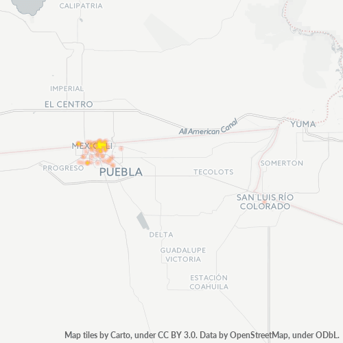 Dami ng Negosyo sa Postal Code 21240 - Mehiko