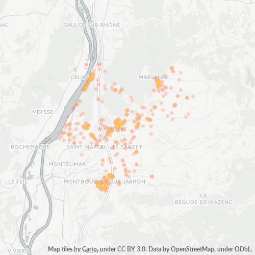Dami ng Negosyo sa Postal Code 26740 - Condillac, Rhône-Alpes