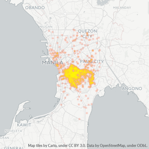 Business Concentration in Zip Code 1200 - Manila, Metro Manila