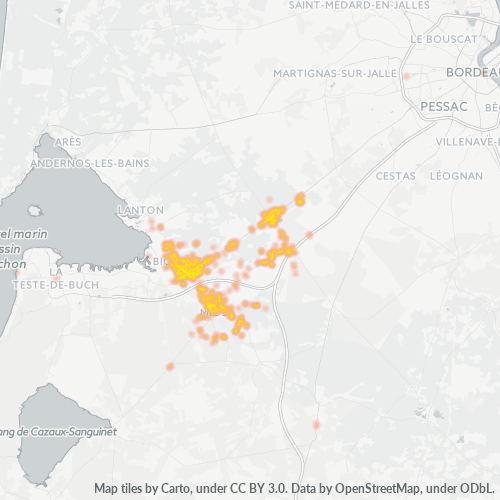 Dami ng Negosyo sa Postal Code 33380 - Mios, Aquitania