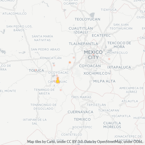 Dami ng Negosyo sa Postal Code 52700 - Capulhuac, Morelos