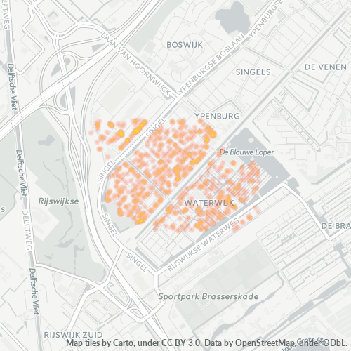 Dami ng Negosyo sa Postal Code 2497 - The Hague, Provincie Zuid-Holland