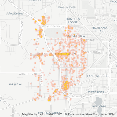 Mkusanyiko wa Biashara katika Posta 44320 - Akron, Ohio