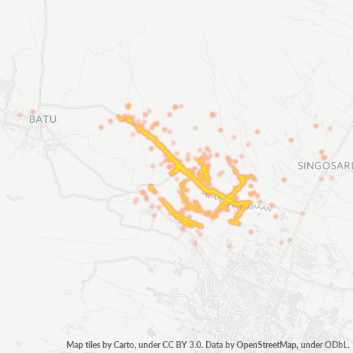 Dami ng Negosyo sa Postal Code 65152 - Malang, Silangang Java