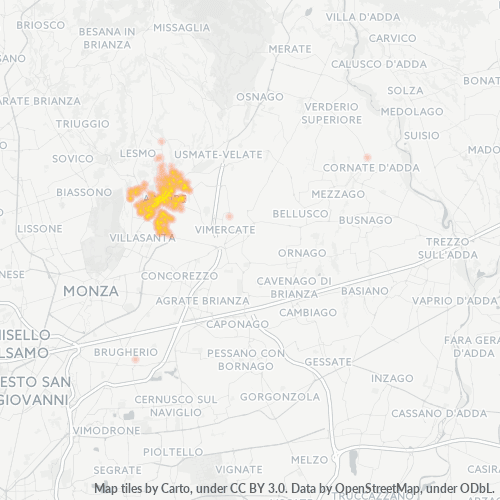 Dami ng Negosyo sa Postal Code 20862 - Arcore, Lombardy