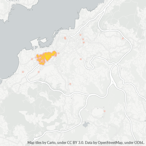 Dami ng Negosyo sa Postal Code 36209 - Vigo, Galicia (Espanya)