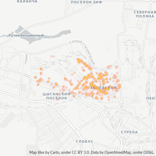 Dami ng Negosyo sa Postal Code 440028 - Penza, Penza Oblast