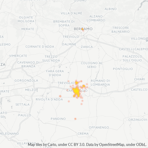 Dami ng Negosyo sa Postal Code 24043 - Vidalengo, Lombardy