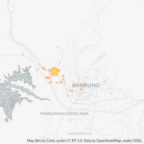 Dami ng Negosyo sa Postal Code 40525 - Cimahi, Kanlurang Java