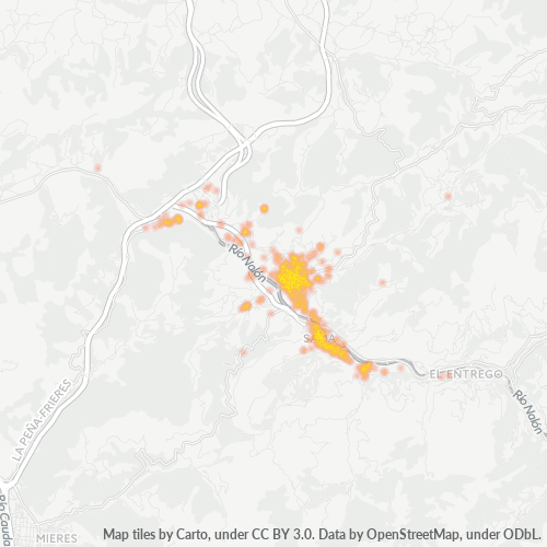 Dami ng Negosyo sa Postal Code 33930 - Sama, Asturias (Espanya)