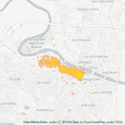 Dami ng Negosyo sa Postal Code 50003 - Zaragoza, Aragón