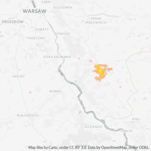Dami ng Negosyo sa Postal Code 08-400 - Poland