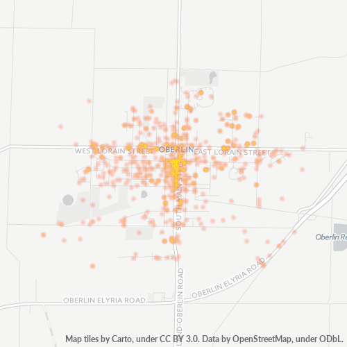 Mkusanyiko wa Biashara katika Posta 44074 - Oberlin, Ohio