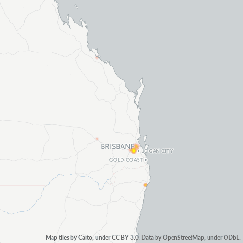 Verksamhetskoncentration i Postnummer 4300 - Springfield, Queensland