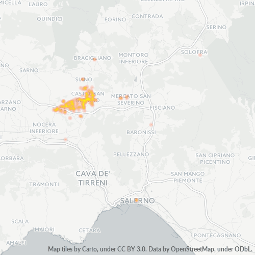 Dami ng Negosyo sa Postal Code 84083 - Italya