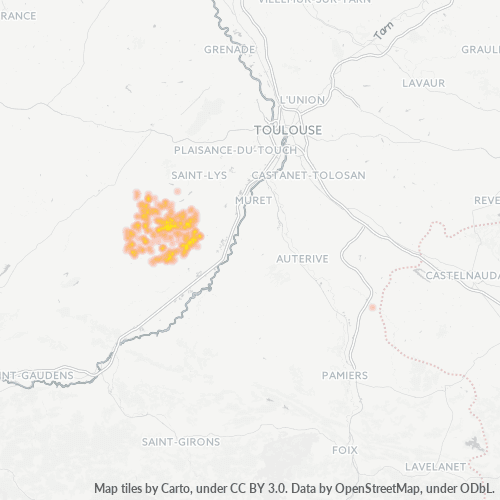 Dami ng Negosyo sa Postal Code 31370 - Montastruc-Savès, Midi-Pyrénées