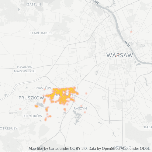 Dami ng Negosyo sa Postal Code 05-816 - Poland