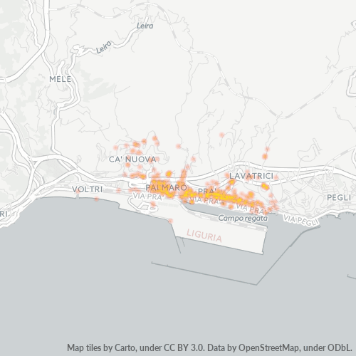 Dami ng Negosyo sa Postal Code 16157 - Genoa, Liguria