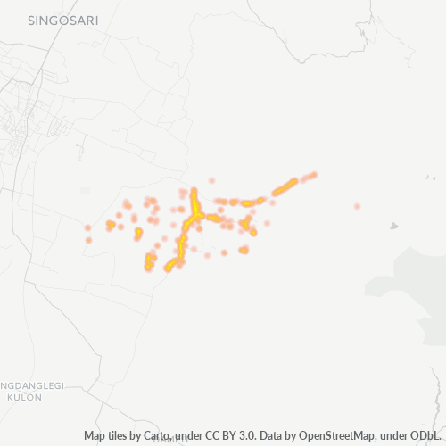 Dami ng Negosyo sa Postal Code 65157 - Malang, Silangang Java