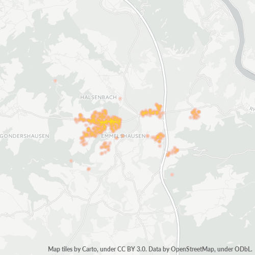 Dami ng Negosyo sa Postal Code 56281 - Dörth, Rheinland-Pfalz
