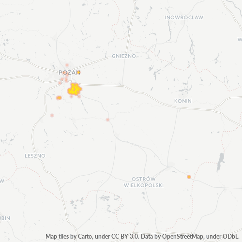 Dami ng Negosyo sa Postal Code 62-023 - Poland