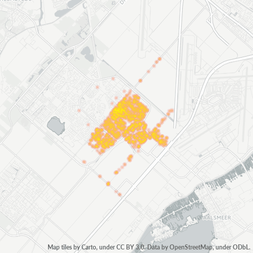 Dami ng Negosyo sa Postal Code 2132 - Hoofddorp, Provincie Noord-Holland