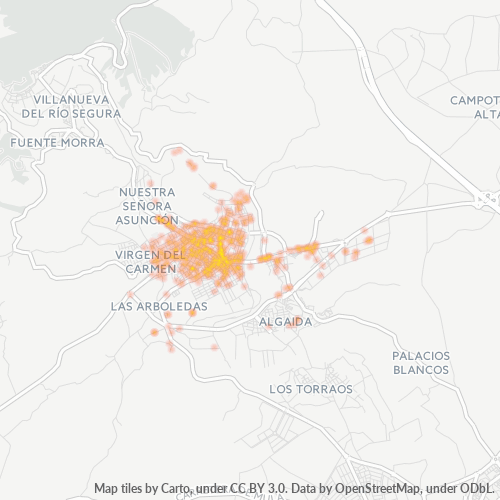 Dami ng Negosyo sa Postal Code 30600 - Espanya