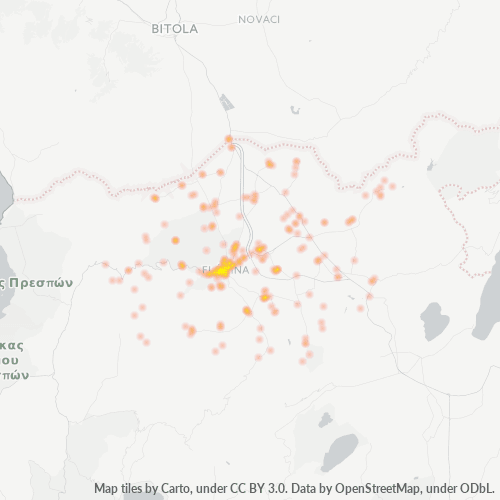 Dami ng Negosyo sa Postal Code 531 00 - Flórina, West Macedonia