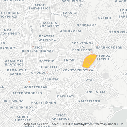 Bedriftskonsentrasjon i Postnummer 115 23 - Athen, Attica