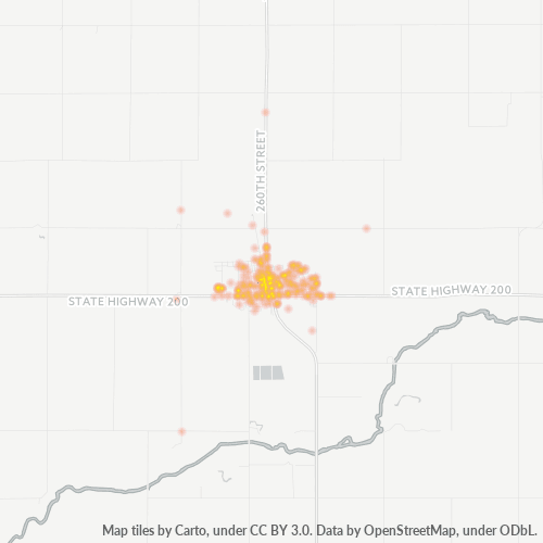 Verksamhetskoncentration i Postnummer 56510 - Ada, Minnesota