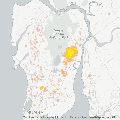 Dami ng Negosyo sa Postal Code 400080 - Mulund West, Maharashtra