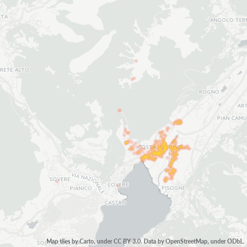 Dami ng Negosyo sa Postal Code 24062 - Italya