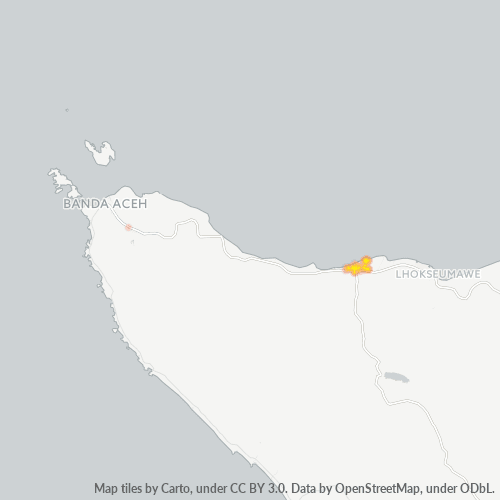 Dami ng Negosyo sa Postal Code 24261 - Bireun, Aceh