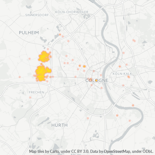 Konsentrasi Perniagaan di Poskod 50859 - Cologne, North Rhine-Westphalia