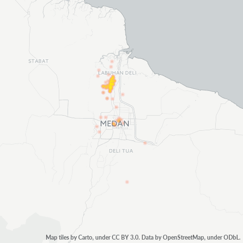 Dami ng Negosyo sa Postal Code 20245 - Medan, Sumatera Utara