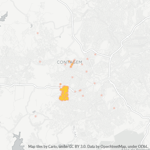 Dami ng Negosyo sa Postal Code 32241-000 - Contagem, Minas Gerais
