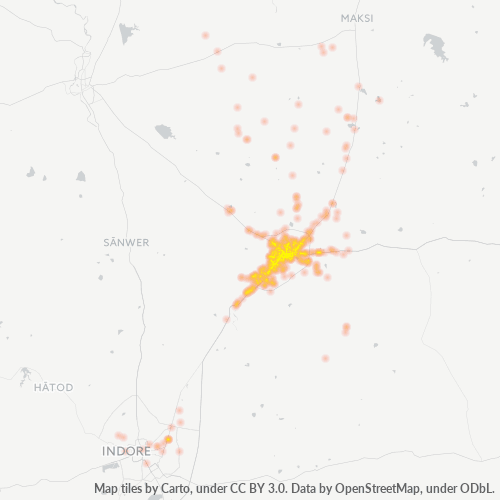 Dami ng Negosyo sa Postal Code 455001 - Dewas, Madhya Pradesh