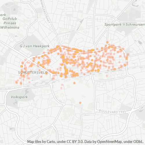 Dami ng Negosyo sa Postal Code 7514 - Enschede, Provincie Overijssel