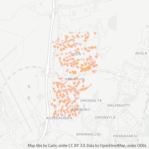 Dami ng Negosyo sa Postal Code 01390 - Vantaa, Uusimaa