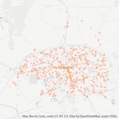 Dami ng Negosyo sa Postal Code 7161 - Neede, Provincie Gelderland