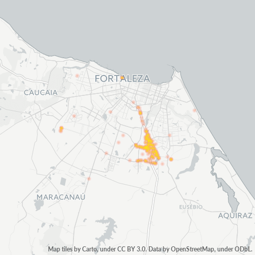 Dami ng Negosyo sa Postal Code 60864-000 - Fortaleza, Ceará