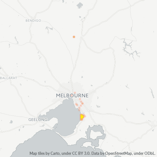 Dami ng Negosyo sa Postal Code 3198 - Seaford, Victoria