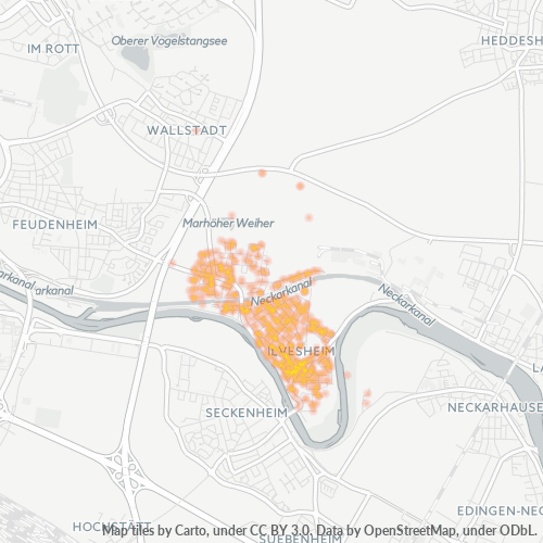Konsentrasi Perniagaan di Poskod 68549 - Ilvesheim, Baden-Württemberg